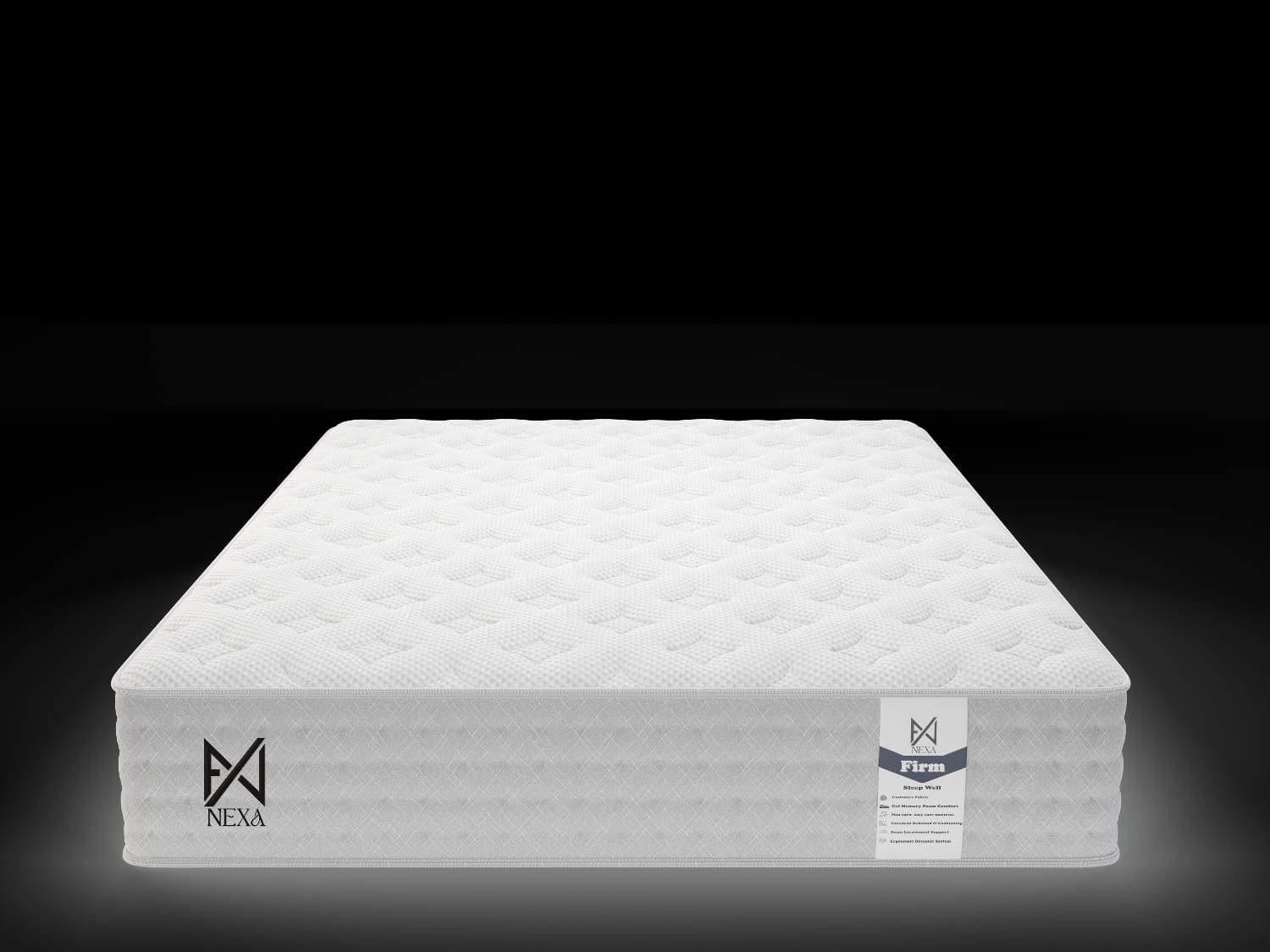 The Luxury Plush Nexus 1000 Pocket Spring Pillow Top Mattress - Firm
