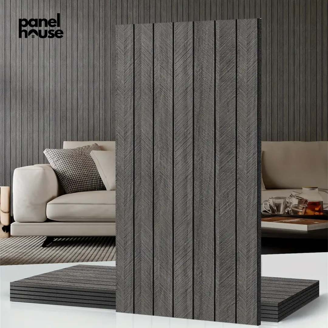 3D Wood Slat Wall Panels, Self-Adhesive, Removable, Waterproof Buy 1, Get 6 Premium Panels for Only Β£7! (30cm x 60cm)